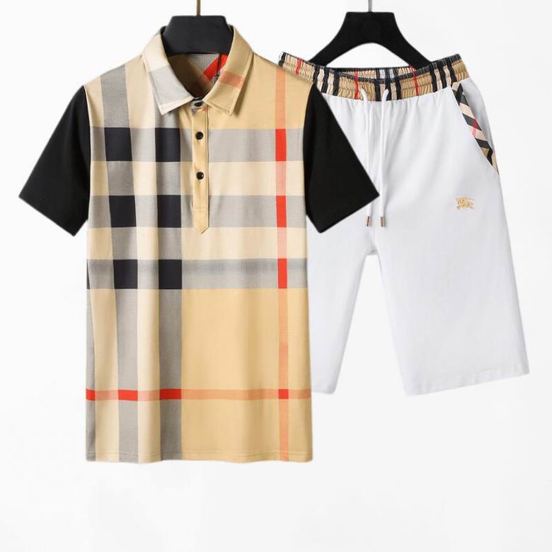 men Burberry suits set-037